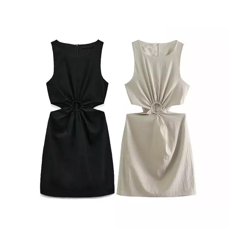 Hallow Sleeveless Dress