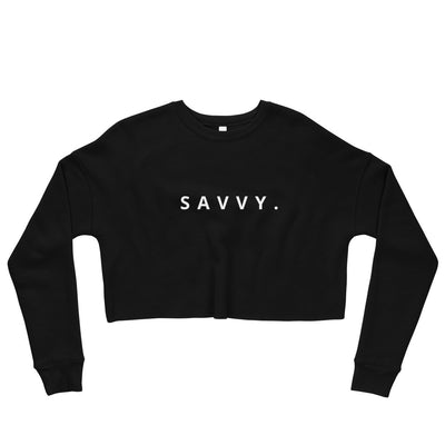 Savvy Crop Top Sweater