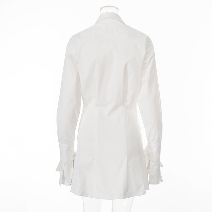 Embellished Shirt Dress